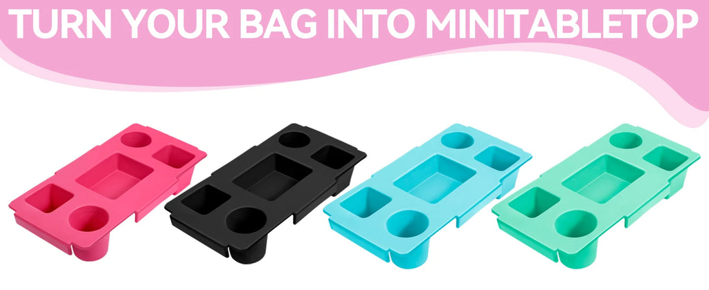 Top Cup Holder Tray Accessories for Boogg Bag X-Large Waterproof EVA & Phone Holder Fit for Stanley Cup -Organizer for Boogg Bag