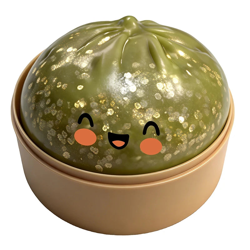 Simulation Flash Dumpling Pressure Ball Slow Rebound Soft Pinch Decompression Office Home Decorat Children Adults Birthday Gifts
