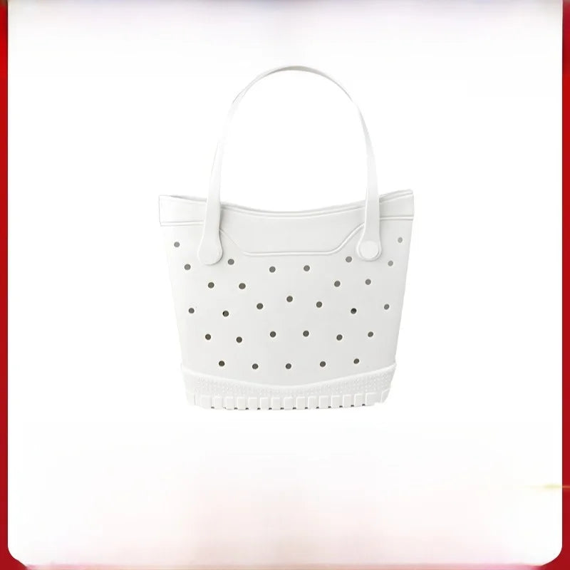 EVA Beach Bag – Waterproof Tote Bag for Women | Bogg Bag Style | Pool & Beach Bag