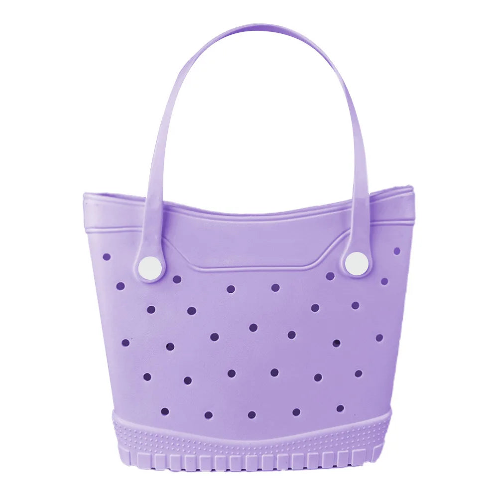 EVA Beach Bag – Waterproof Tote Bag for Women | Bogg Bag Style | Pool & Beach Bag