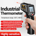 TH104 Infrared Temperature Gun -50~550℃ IR laser Sensor Thermometer Thermal Imager VA Screen Meter Pyrometer Tool