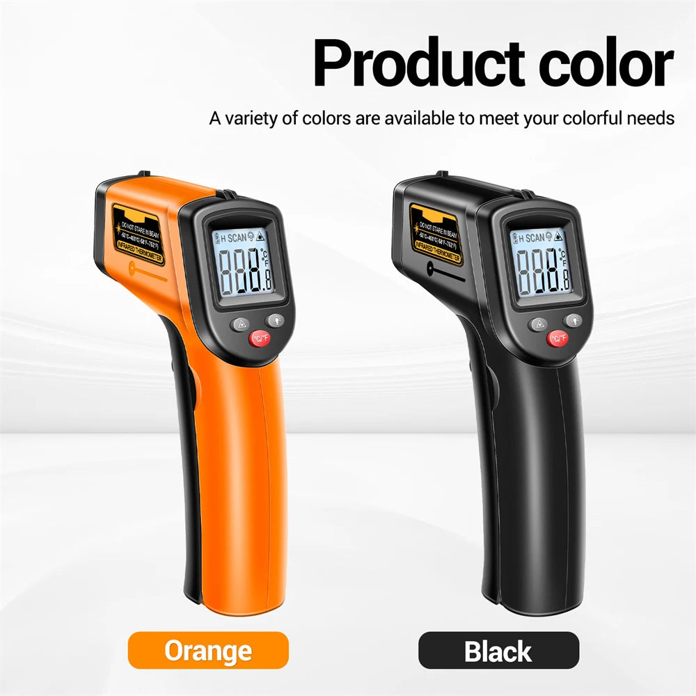 TH104 Infrared Temperature Gun -50~550℃ IR laser Sensor Thermometer Thermal Imager VA Screen Meter Pyrometer Tool