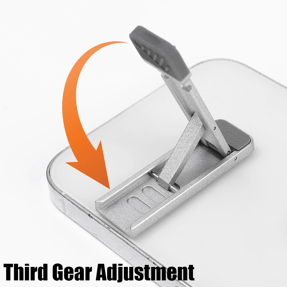 1/2Pcs Mini Invisible Laptop Stand for iPad Mobile Phone Tablet Metal Alloy Folding Bracket  Laptop Riser Heat Dissipation Stand