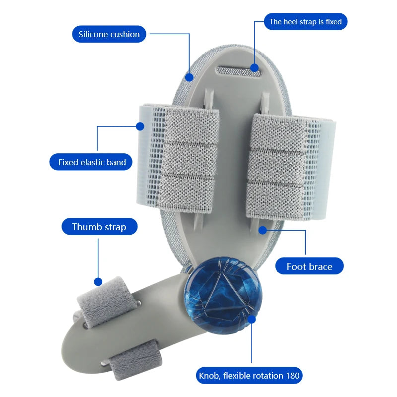 Bunion Corrector Foot Hallux Valgus Braces Rotatable Toe Separator Straightener Adjustable Pedicure Finger Toe Corrector Unisex