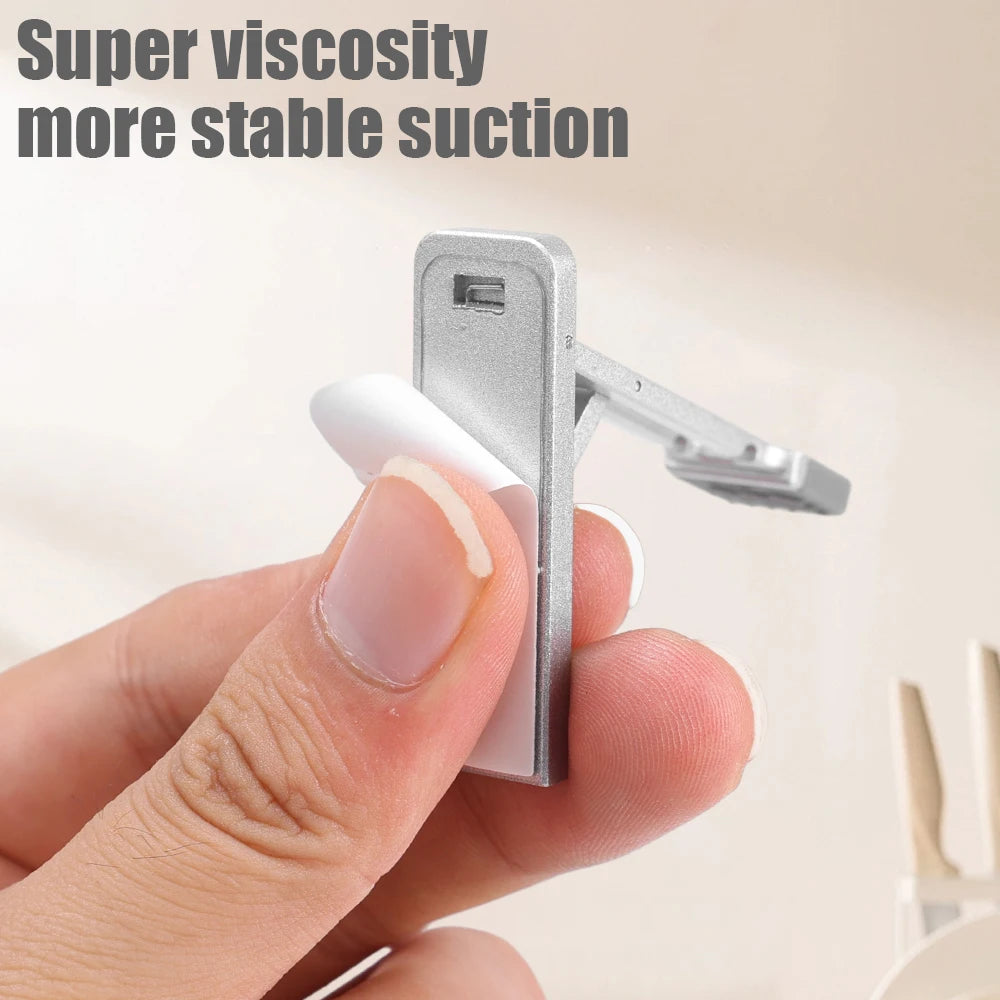 1/2Pcs Mini Invisible Laptop Stand for iPad Mobile Phone Tablet Metal Alloy Folding Bracket  Laptop Riser Heat Dissipation Stand