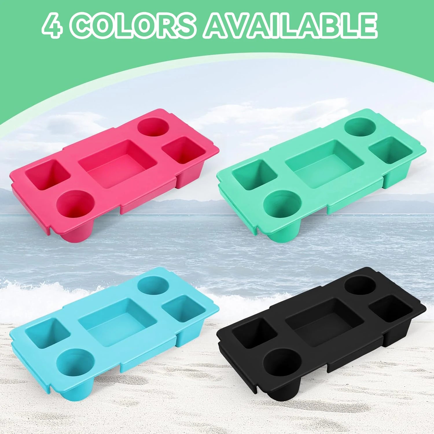Top Cup Holder Tray Accessories for Boogg Bag X-Large Waterproof EVA & Phone Holder Fit for Stanley Cup -Organizer for Boogg Bag