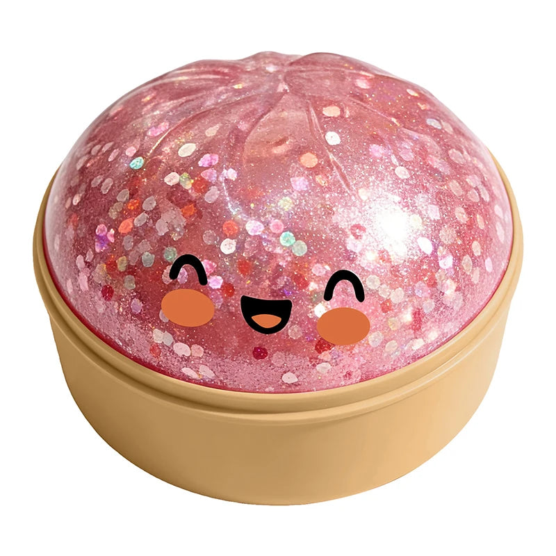 Simulation Flash Dumpling Pressure Ball Slow Rebound Soft Pinch Decompression Office Home Decorat Children Adults Birthday Gifts