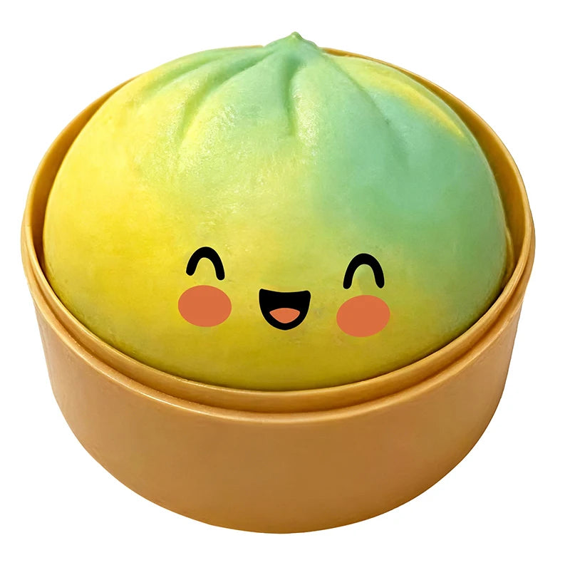 Simulation Flash Dumpling Pressure Ball Slow Rebound Soft Pinch Decompression Office Home Decorat Children Adults Birthday Gifts