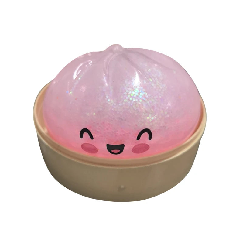 Simulation Flash Dumpling Pressure Ball Slow Rebound Soft Pinch Decompression Office Home Decorat Children Adults Birthday Gifts