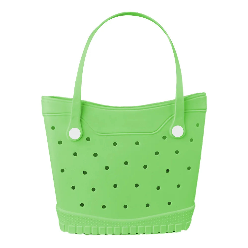 EVA Beach Bag – Waterproof Tote Bag for Women | Bogg Bag Style | Pool & Beach Bag